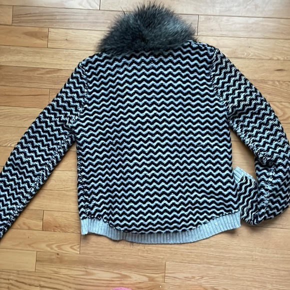 Ella Moss cashmere blend cardigan sweater - Picture 6 of 6